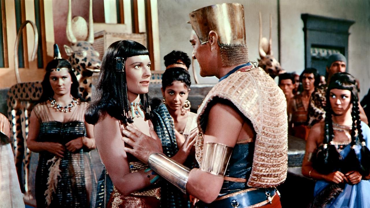 Land of the Pharaohs (1955) backdrop artwork
