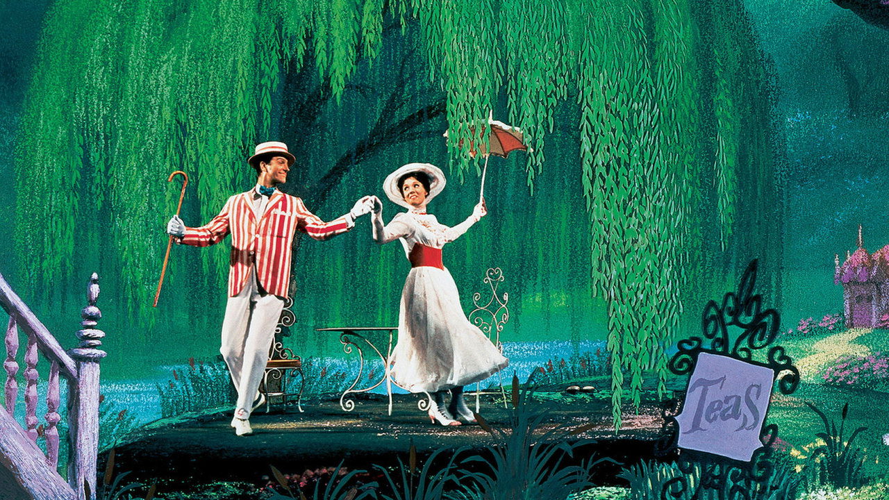 Mary Poppins (1964) backdrop artwork