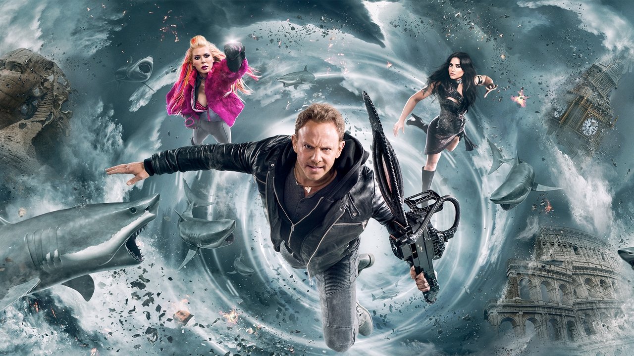 Sharknado 5: Global Swarming (2017) backdrop artwork
