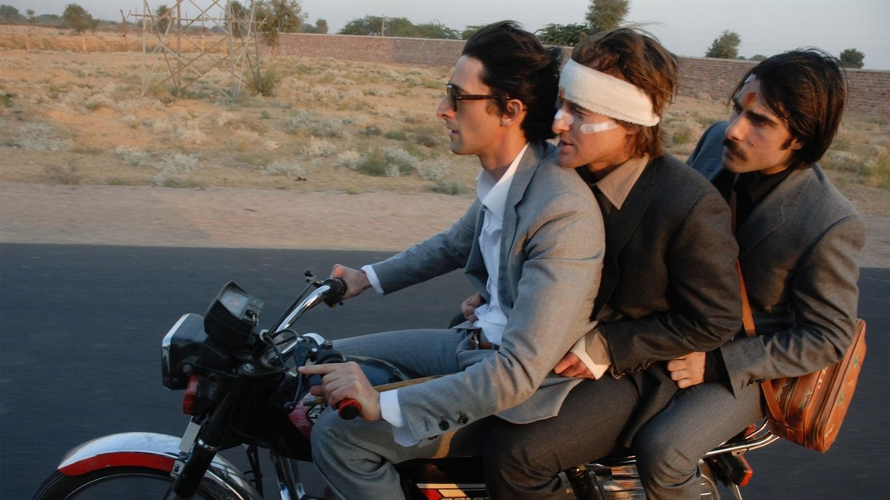 The Darjeeling Limited (2007) backdrop artwork
