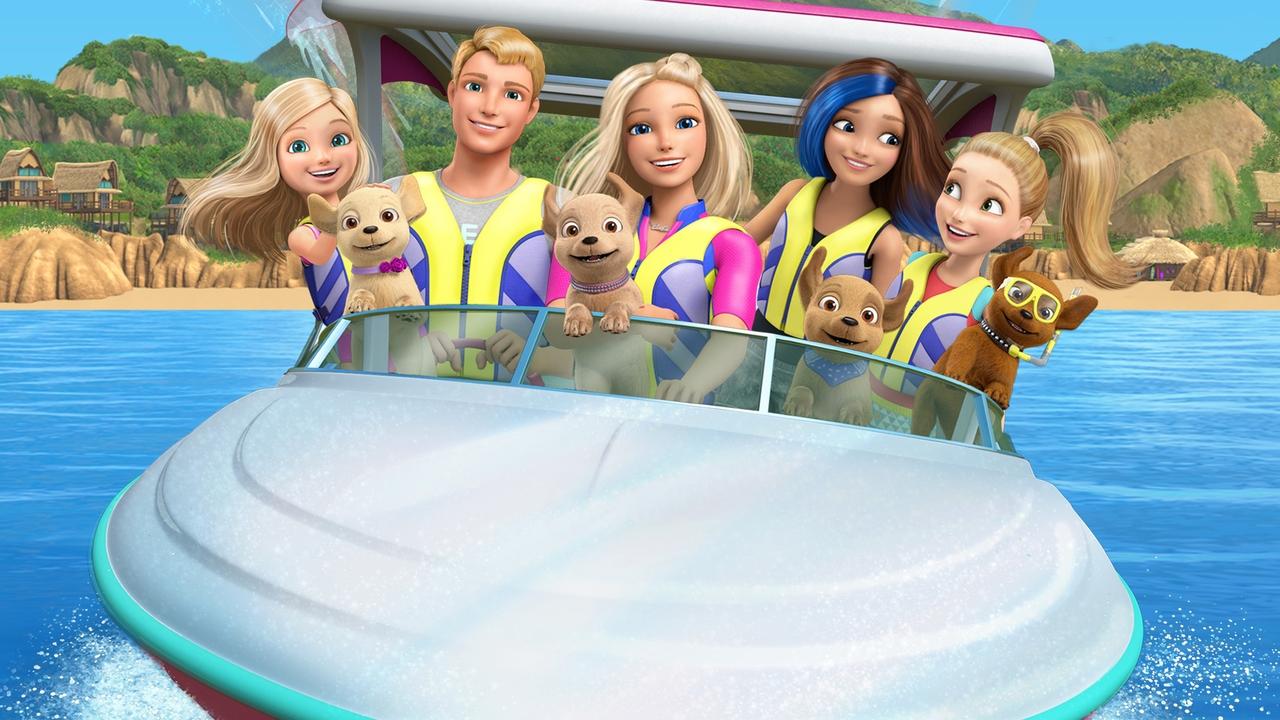Barbie: Dolphin Magic (2017) backdrop artwork