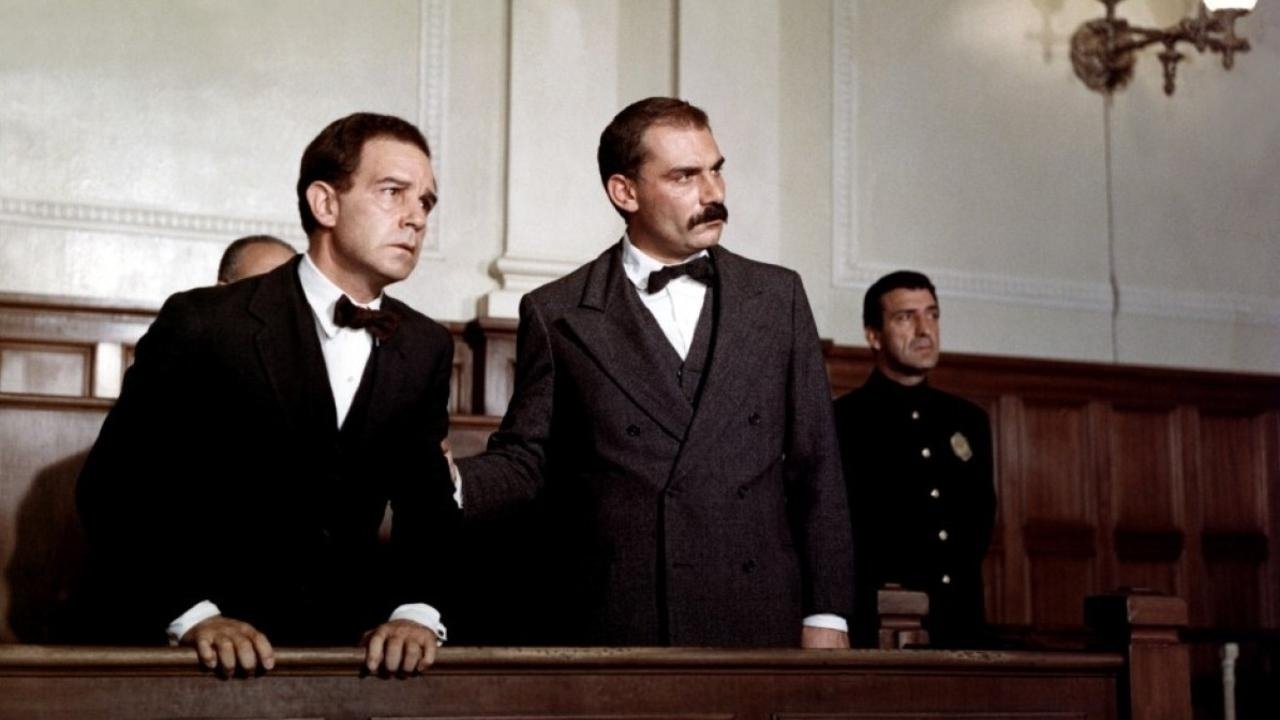 Sacco & Vanzetti (1971) backdrop artwork