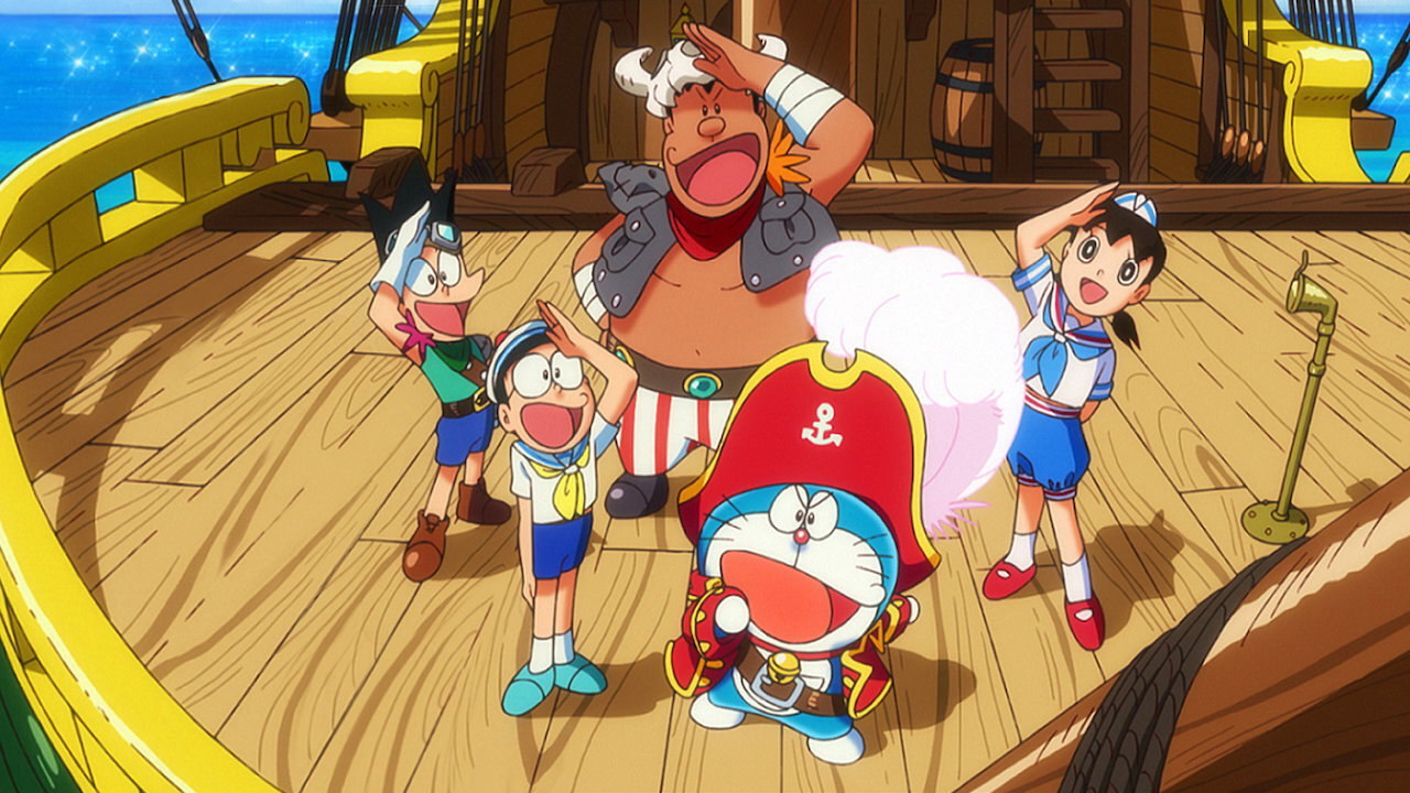 Doraemon: Nobita's Treasure Island (2018) backdrop artwork