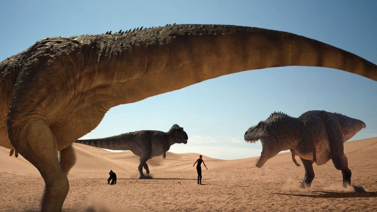 The Jurassic Games (2018) backdrop artwork