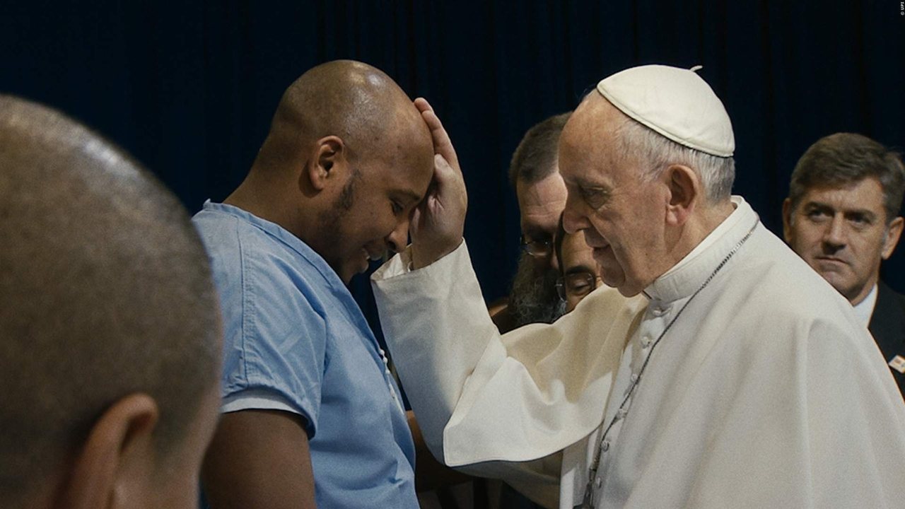 Pope Francis: A Man of His Word (2018) backdrop artwork