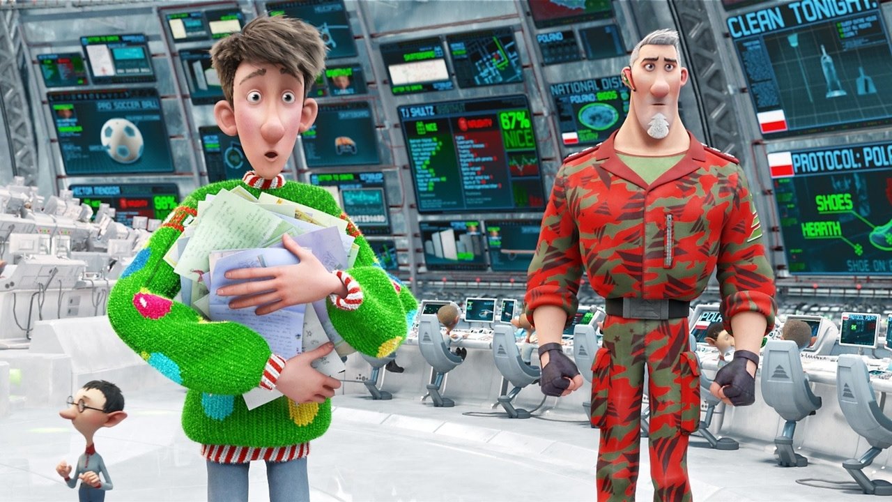 Arthur Christmas (2011) backdrop artwork