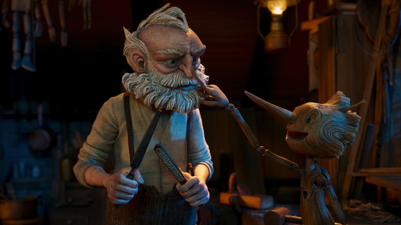 Guillermo del Toro's Pinocchio (2022) backdrop artwork