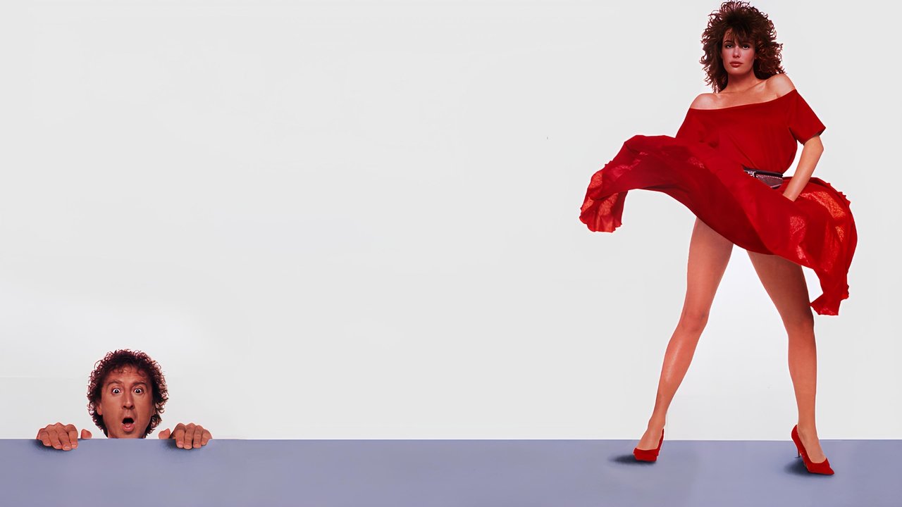 The Woman in Red (1984) backdrop artwork