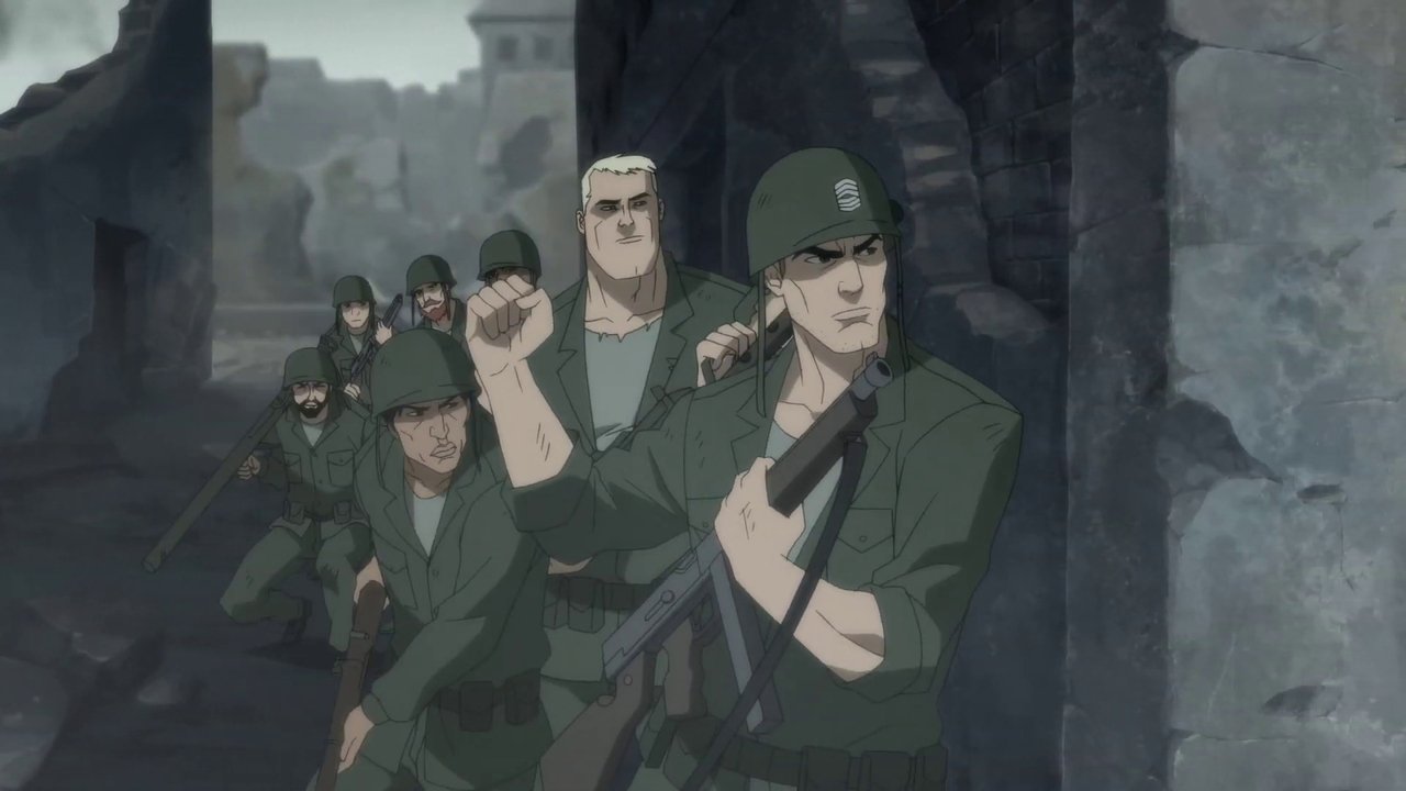 DC Showcase: Sgt. Rock (2019) backdrop artwork