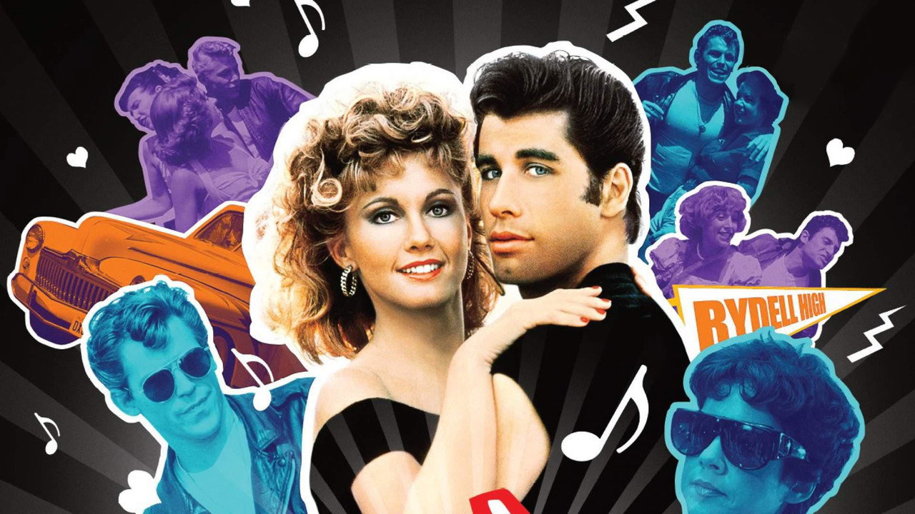 Grease (1978) backdrop artwork
