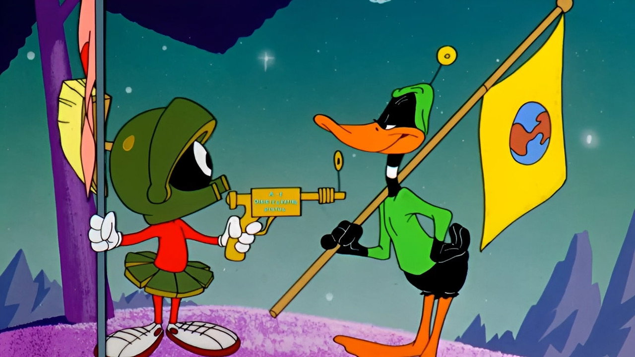Duck Dodgers in the 24½th Century (1953) backdrop artwork