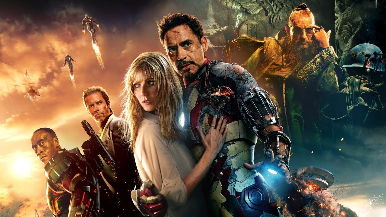 Iron Man 3 (2013) backdrop artwork