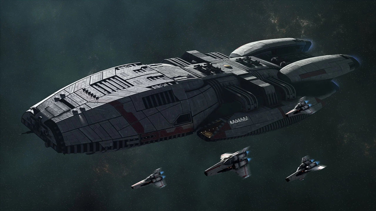 Battlestar Galactica: Razor (2007) backdrop artwork