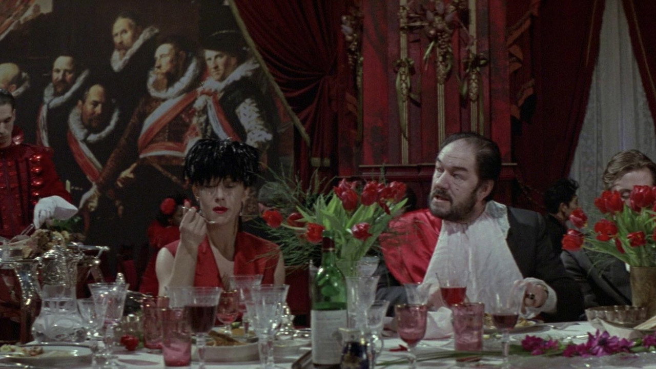 The Cook, the Thief, His Wife & Her Lover (1989) backdrop artwork