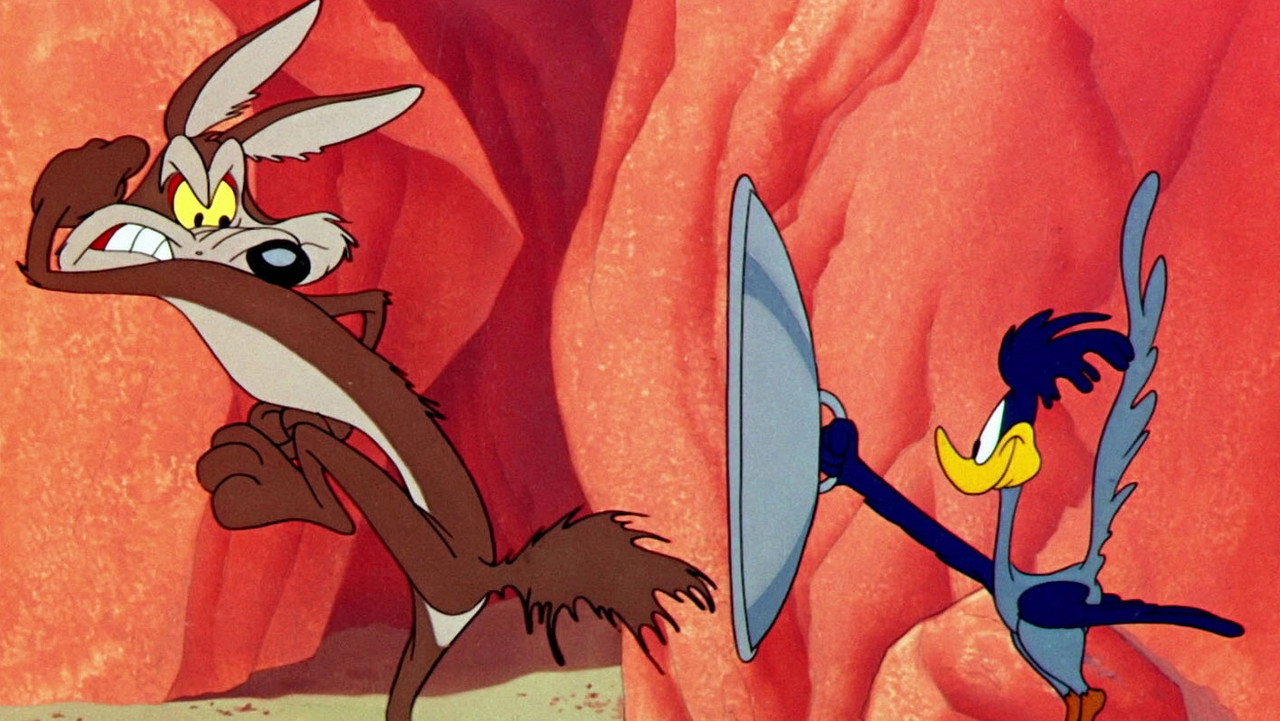 Fast and Furry-ous (1949) backdrop artwork