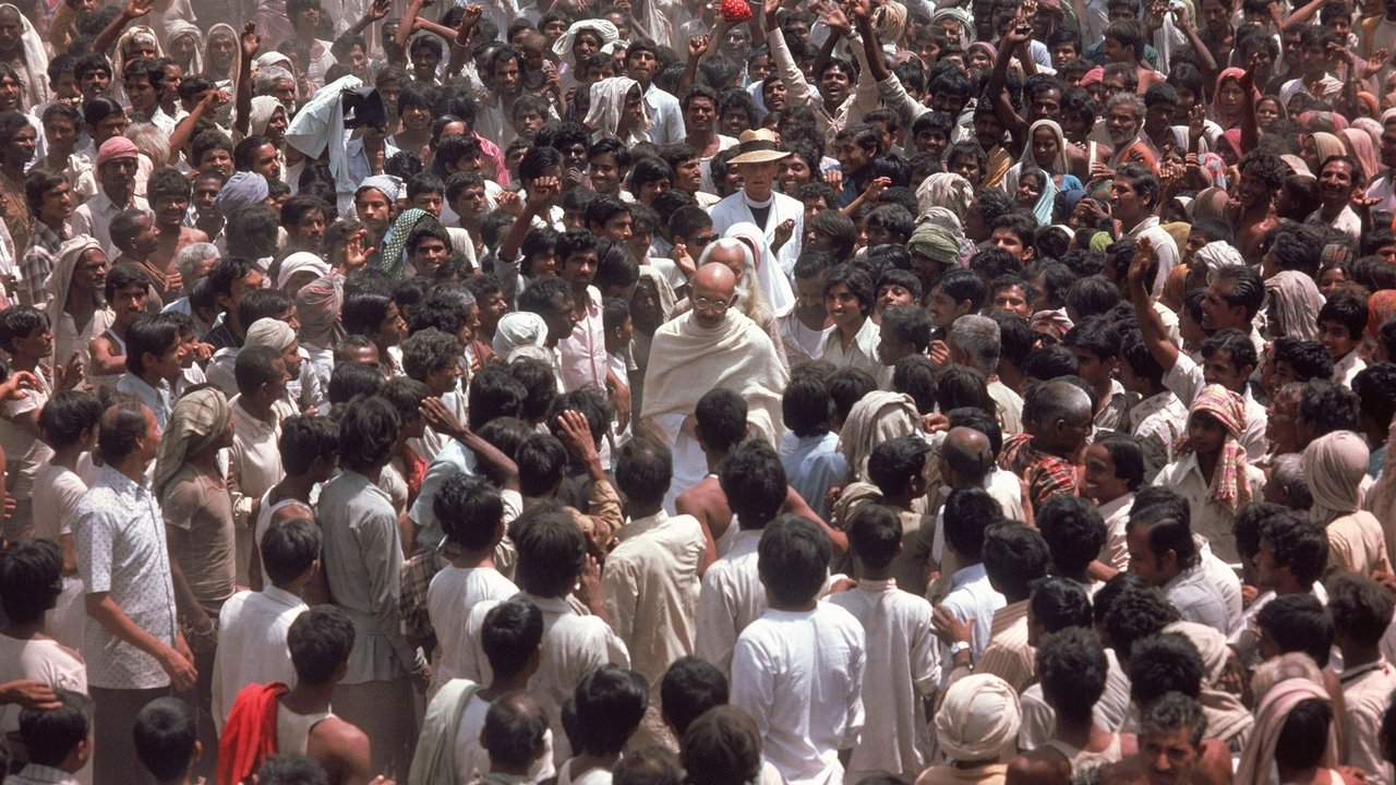 Gandhi (1982) backdrop artwork