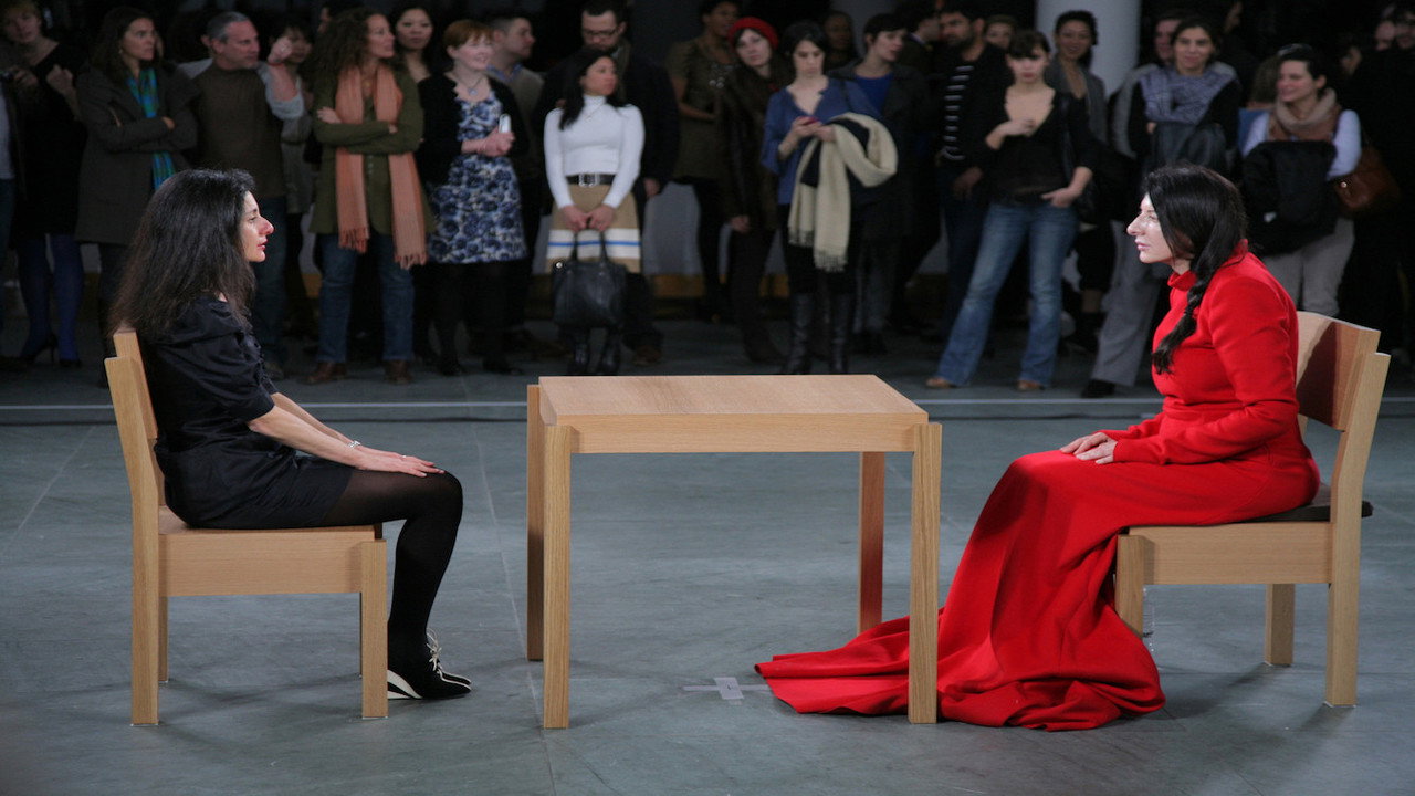 Marina Abramović: The Artist Is Present (2012) backdrop artwork