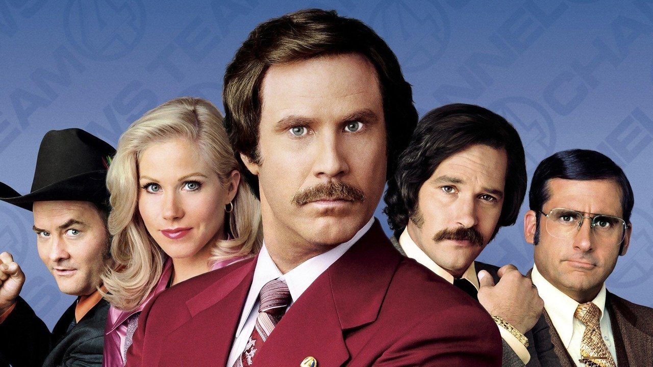 Anchorman: The Legend of Ron Burgundy (2004) backdrop artwork
