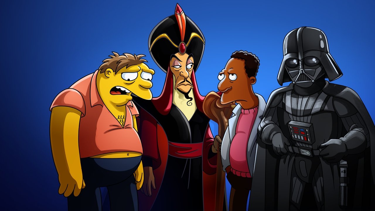 The Simpsons in Plusaversary (2021) backdrop artwork