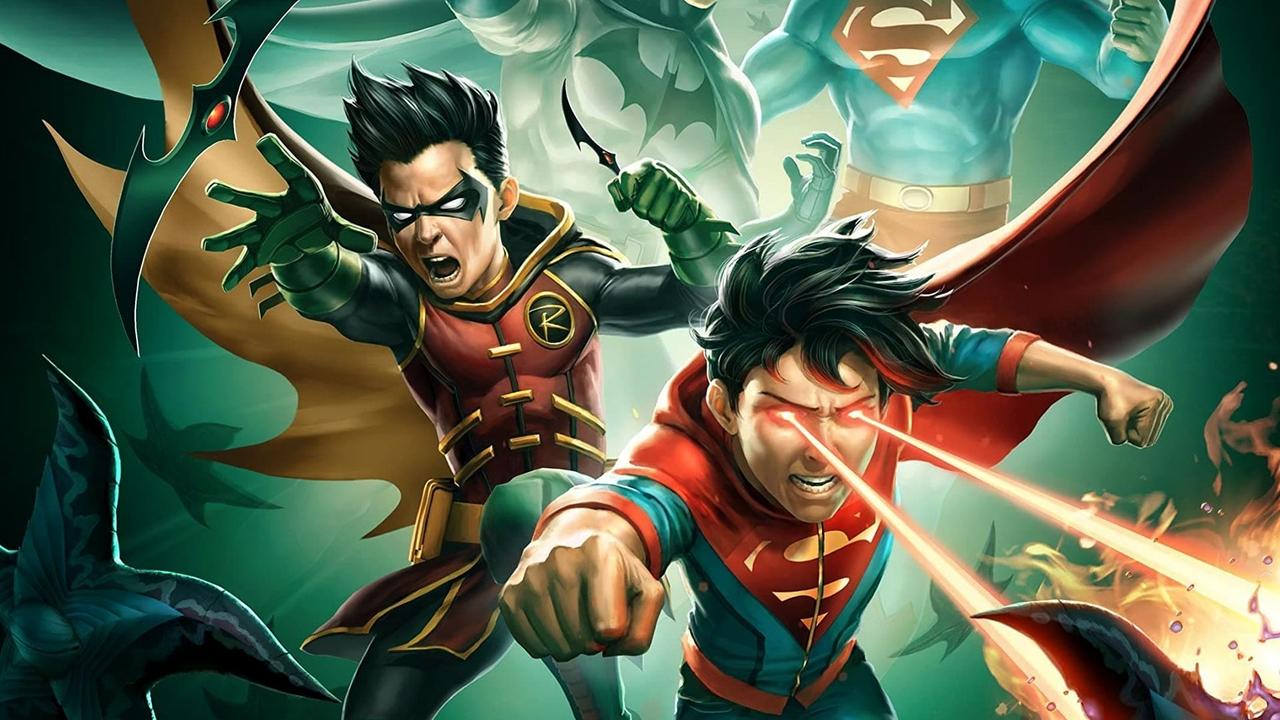 Batman and Superman: Battle of the Super Sons (2022) backdrop artwork