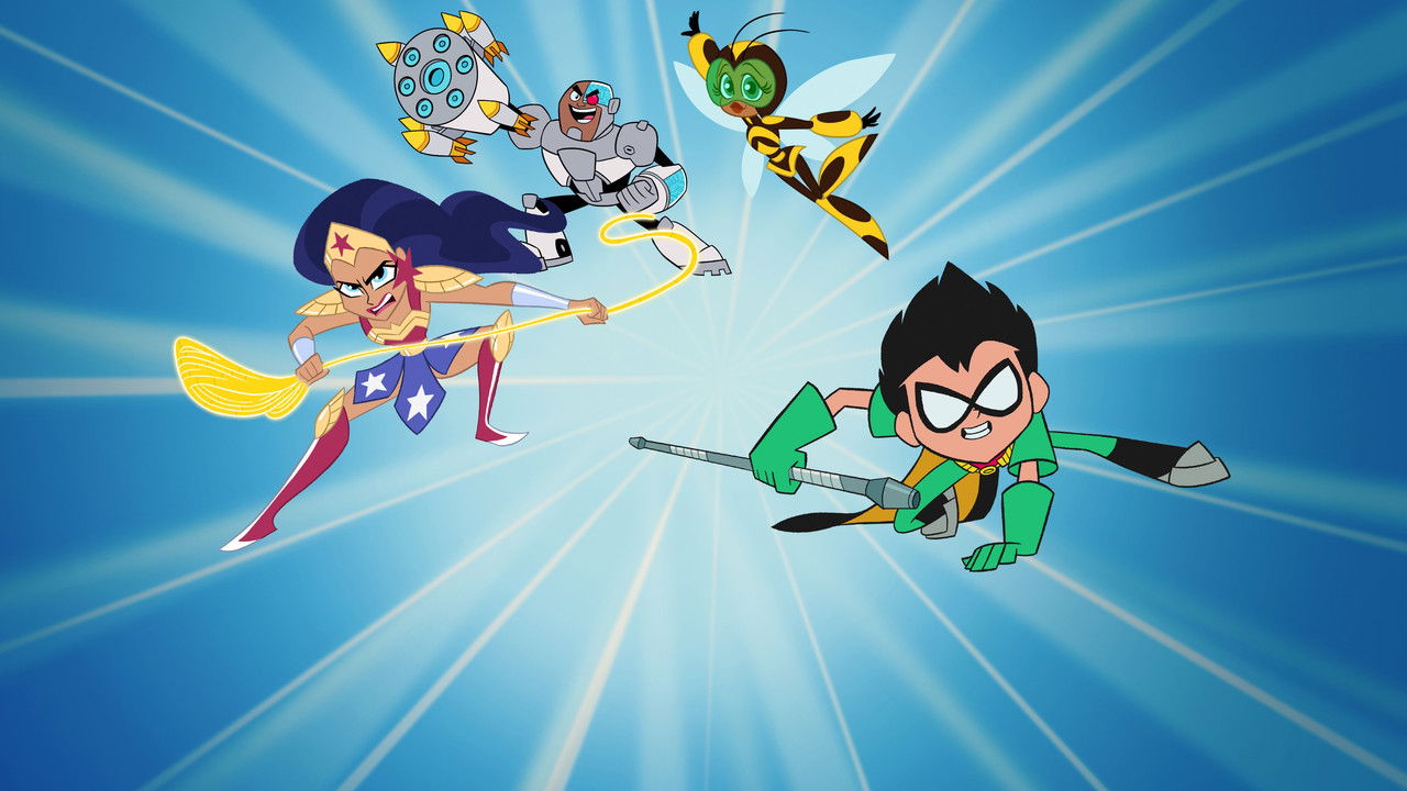 Teen Titans Go! & DC Super Hero Girls: Mayhem in the Multiverse (2022) backdrop artwork