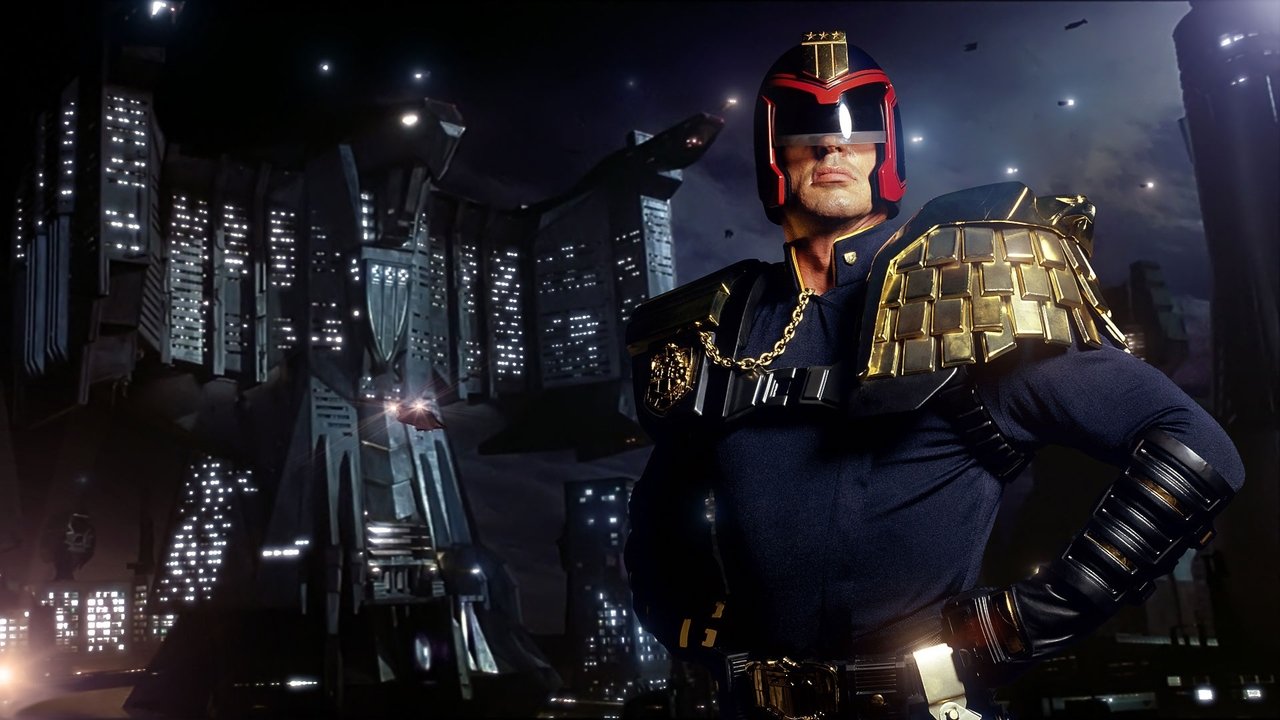 Judge Dredd (1995) backdrop artwork