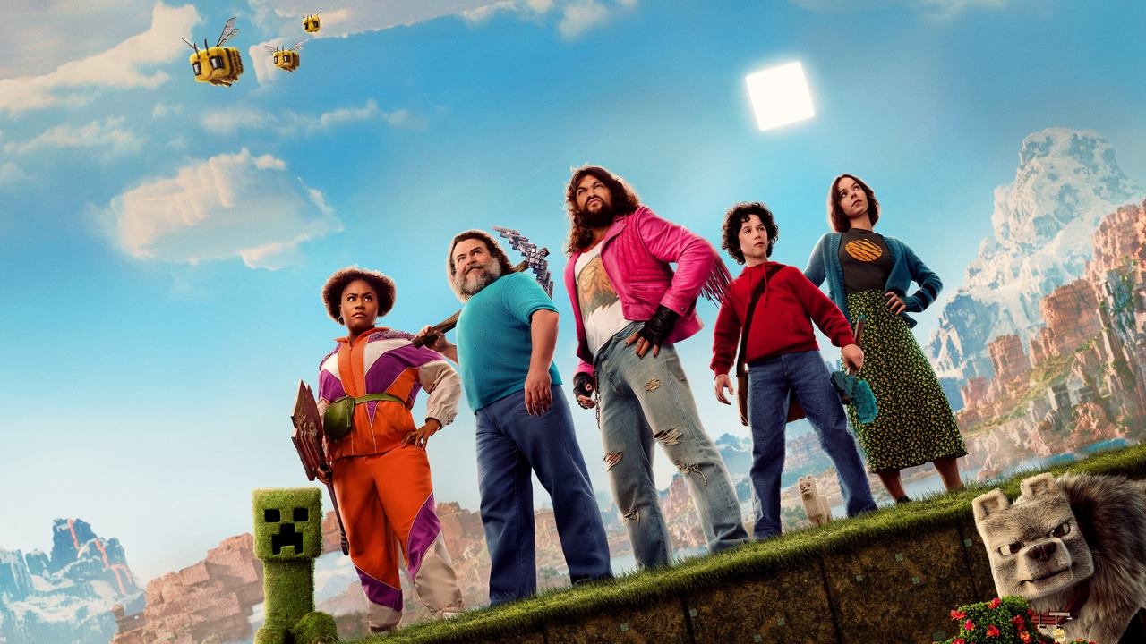 A Minecraft Movie (2025) backdrop artwork