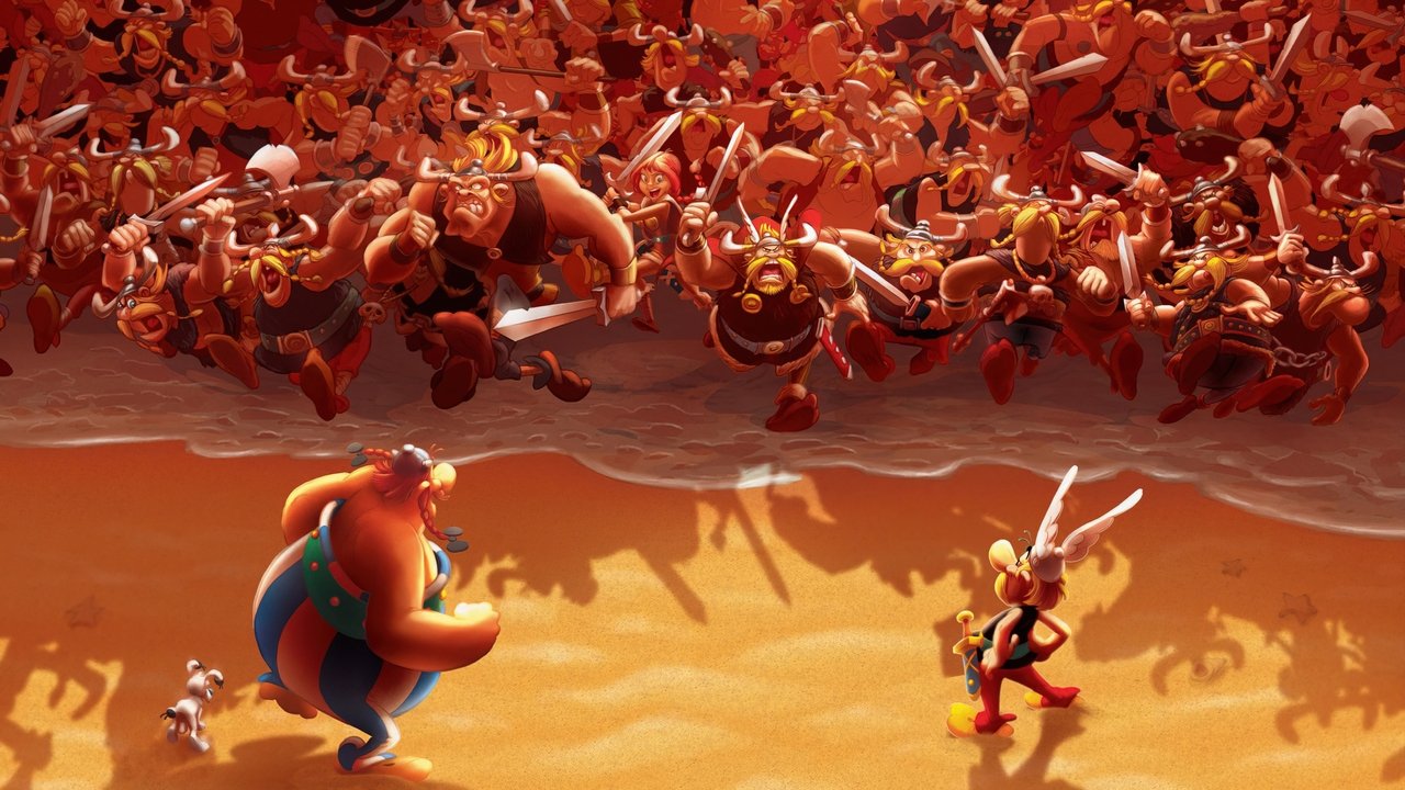Asterix and the Vikings (2006) backdrop artwork
