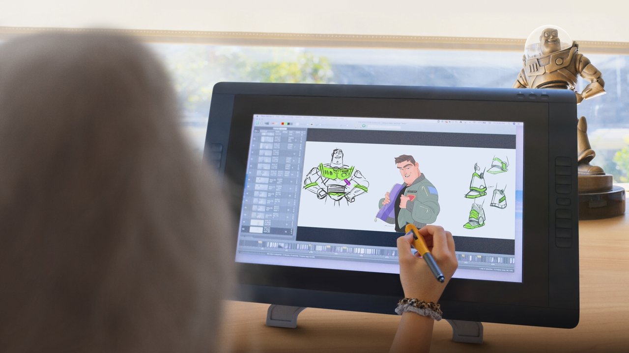 Beyond Infinity: Buzz and the Journey to Lightyear (2022) backdrop artwork