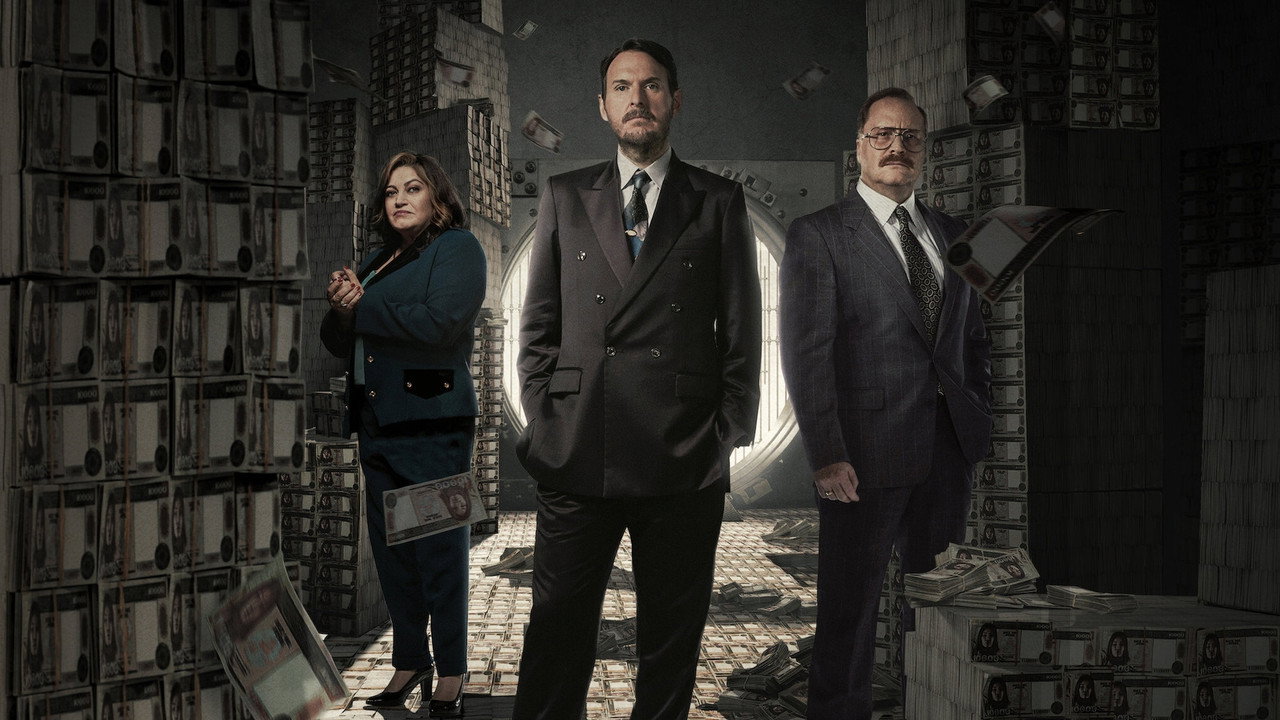 The Great Heist (2020) series backdrop artwork