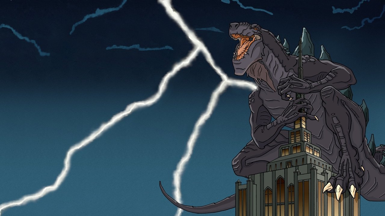 Godzilla: The Series (1998) series backdrop artwork