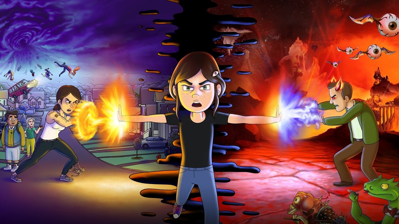 Little Demon (2022) series backdrop artwork