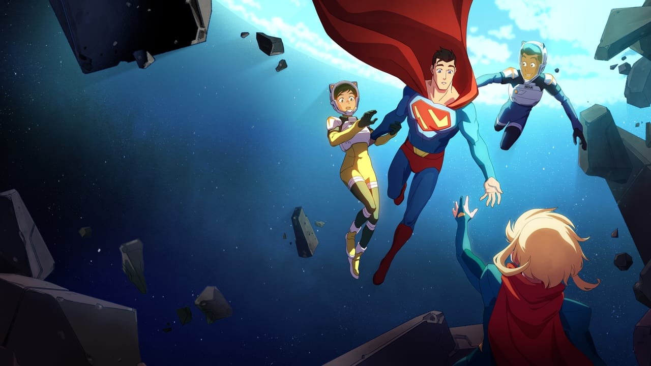 My Adventures with Superman (2023) series backdrop artwork