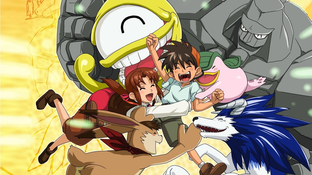 Monster Farm (1999) series backdrop artwork