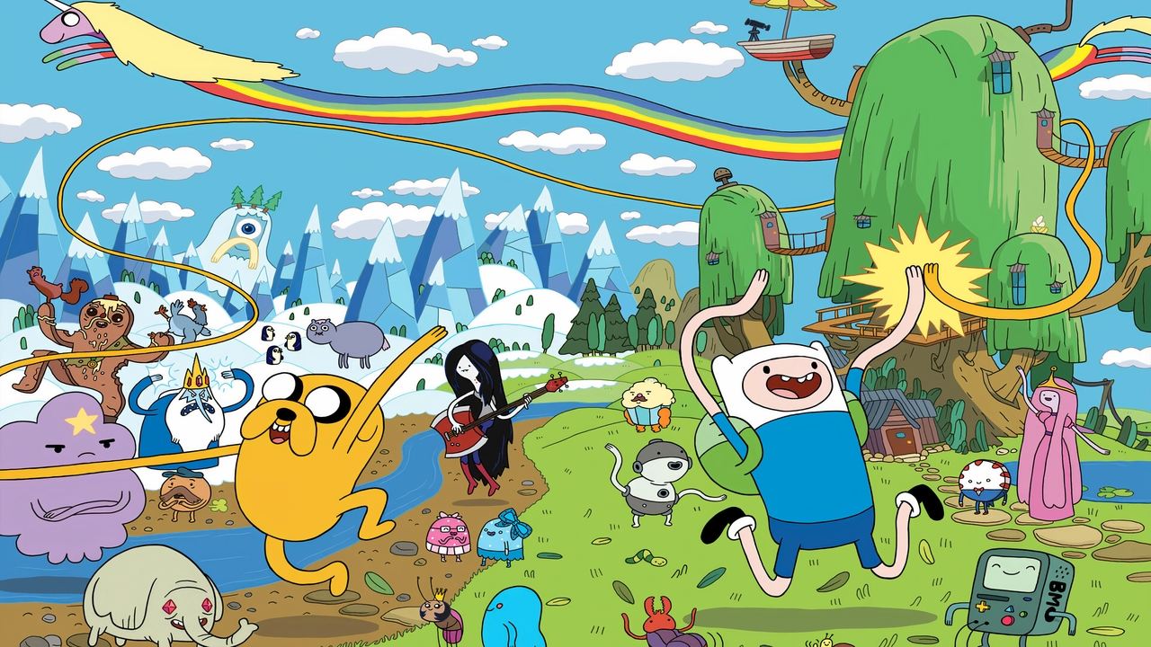 Adventure Time (2010) series backdrop artwork