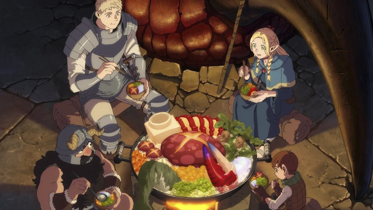 Delicious in Dungeon (2024) series backdrop artwork