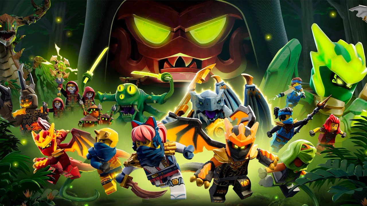 LEGO Ninjago: Dragons Rising (2023) series backdrop artwork
