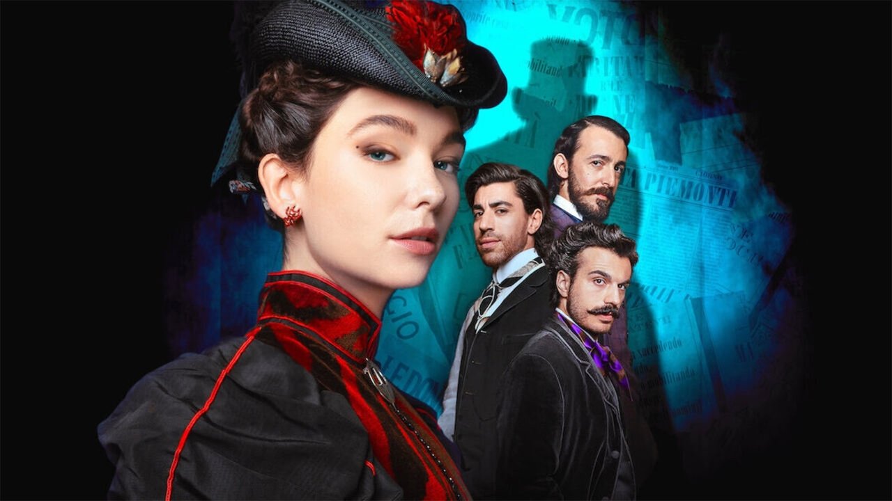 The Law According to Lidia Poët (2023) series backdrop artwork