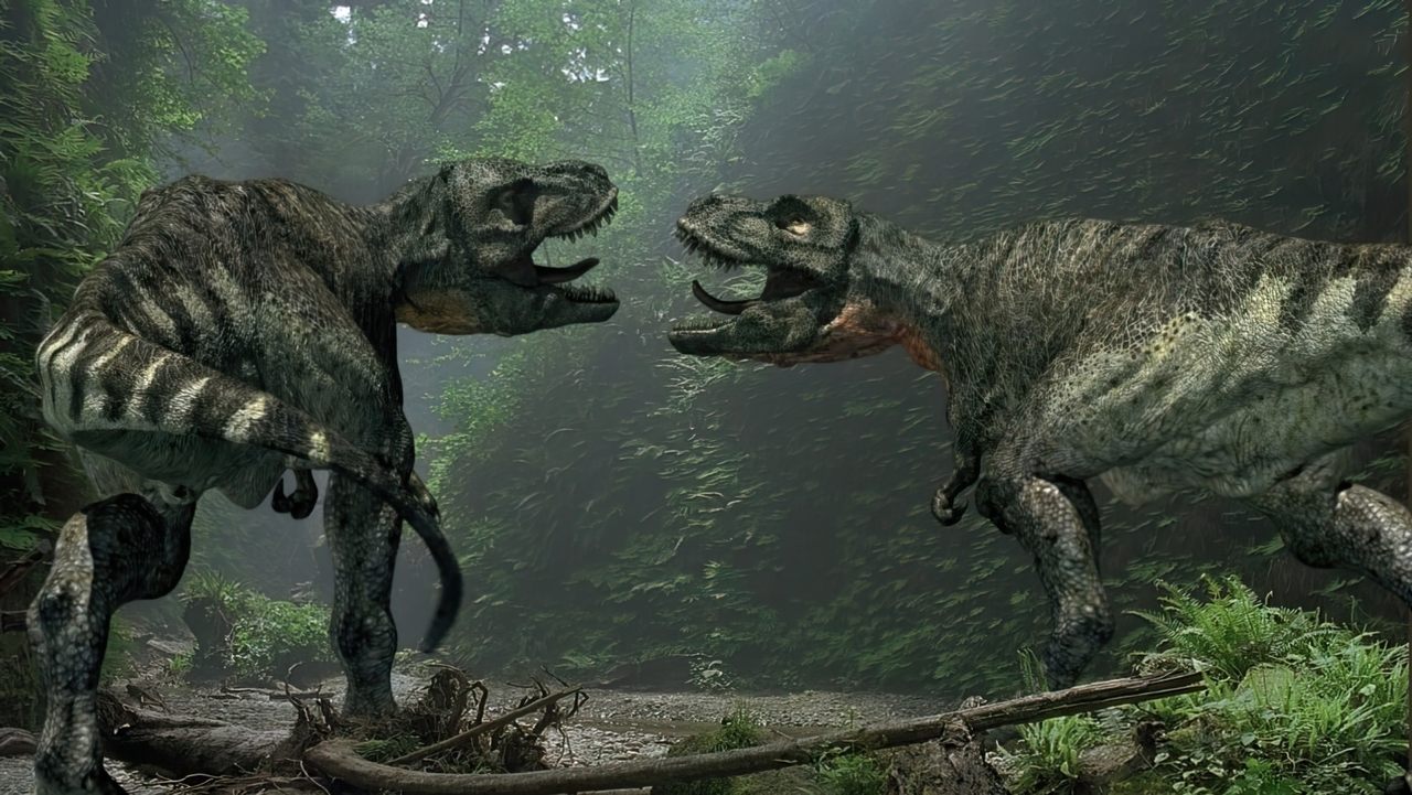 Walking with Dinosaurs (1999) series backdrop artwork