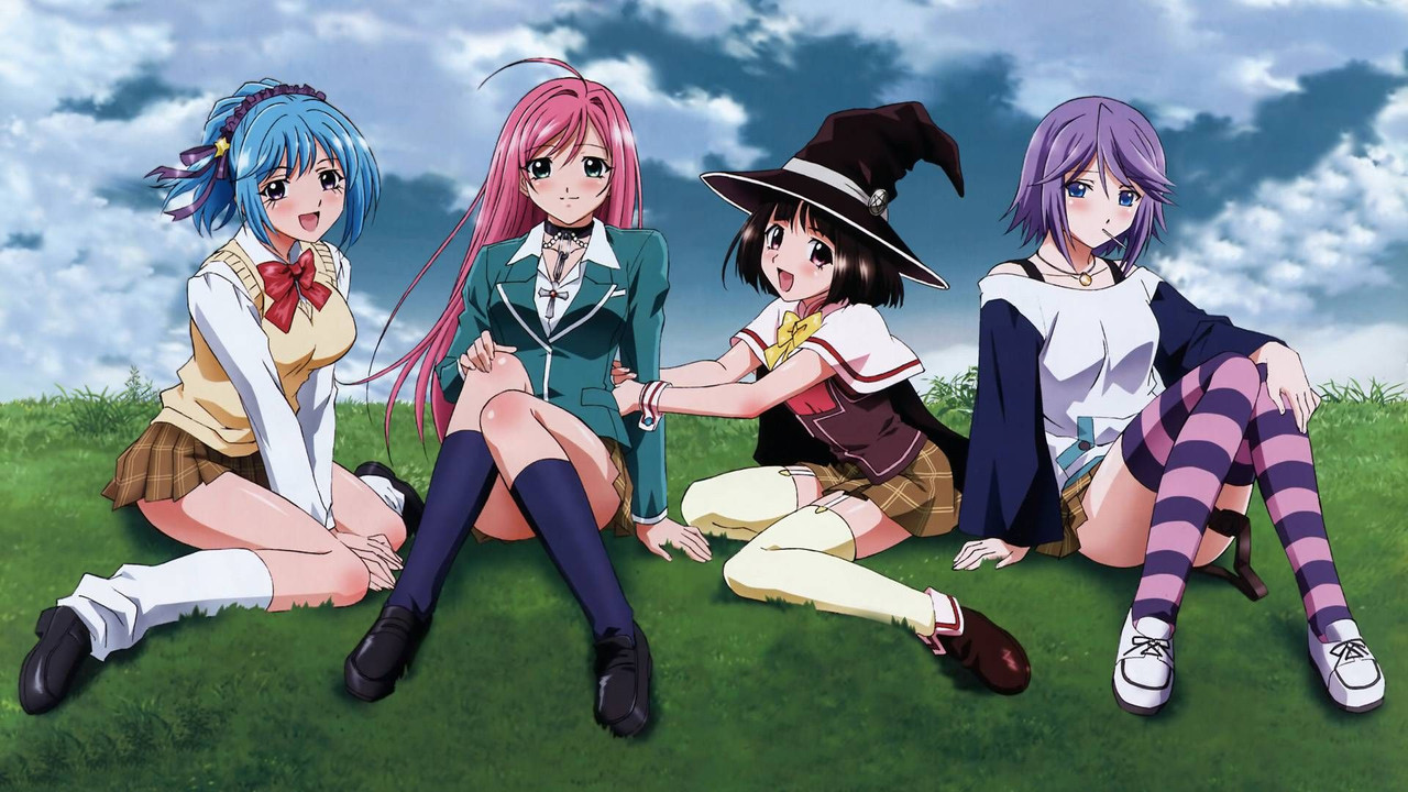Rosario + Vampire (2008) series backdrop artwork