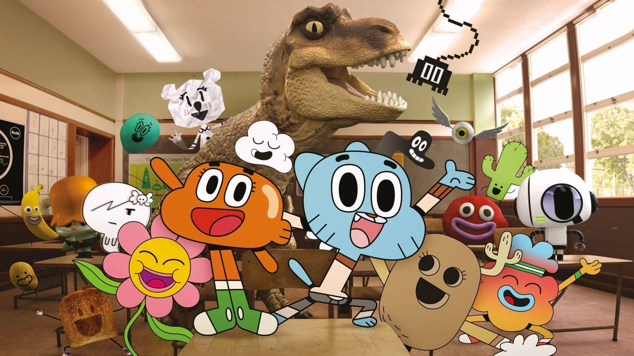 The Amazing World of Gumball (2011) series backdrop artwork