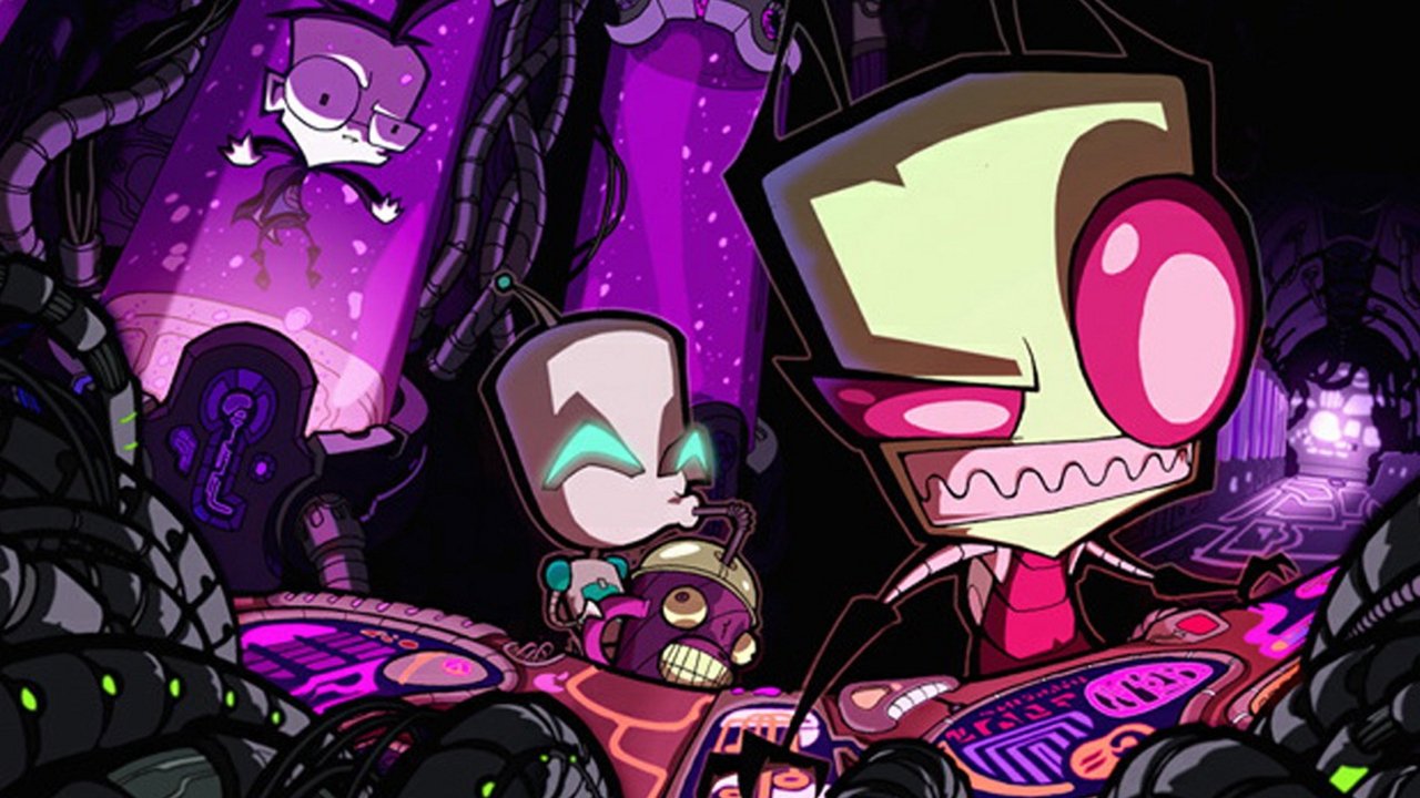 Invader ZIM (2001) series backdrop artwork