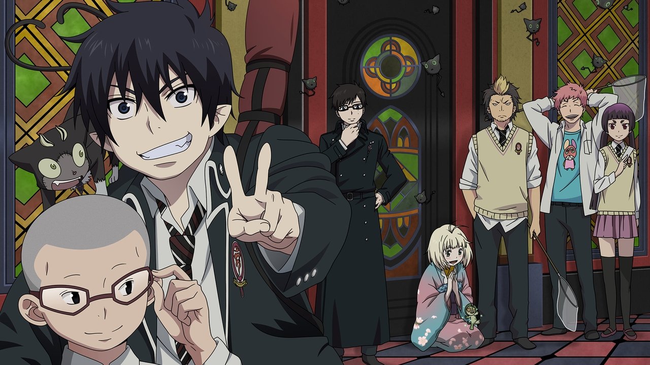 Blue Exorcist (2011) series backdrop artwork