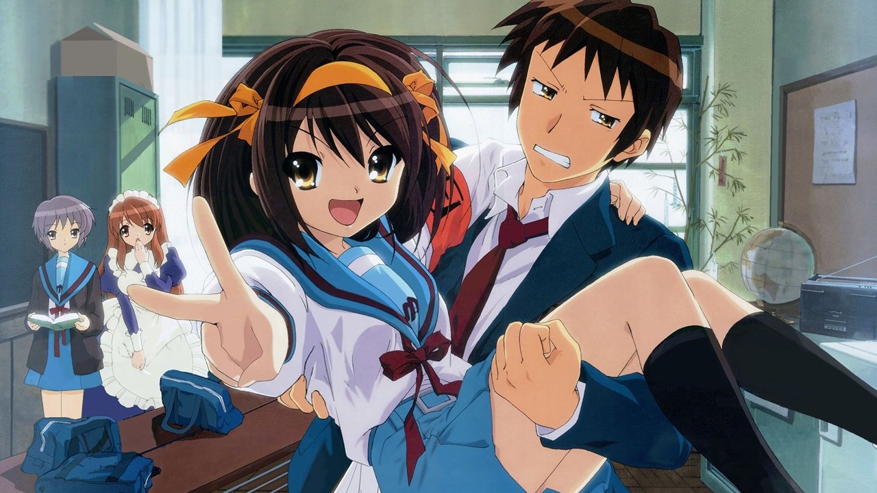 The Melancholy of Haruhi Suzumiya (2006) series backdrop artwork