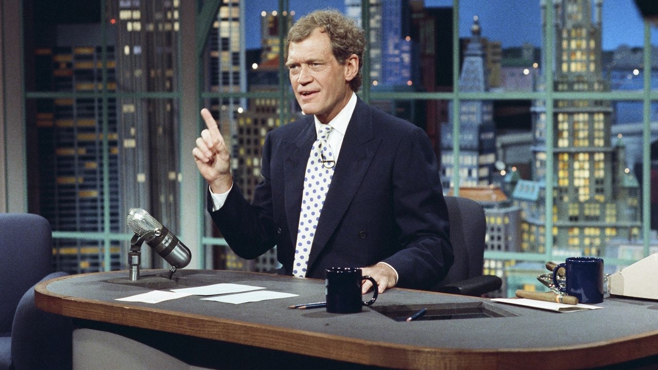 Late Show with David Letterman (1993) series backdrop artwork