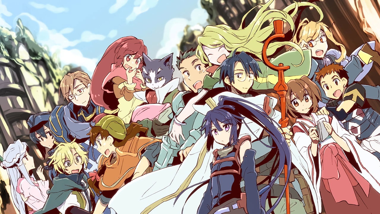 Log Horizon (2013) series backdrop artwork