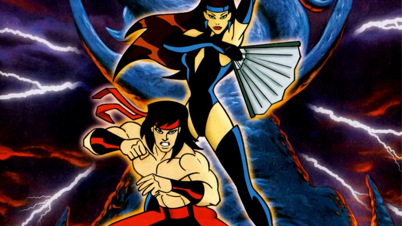 Mortal Kombat: Defenders of the Realm (1996) series backdrop artwork