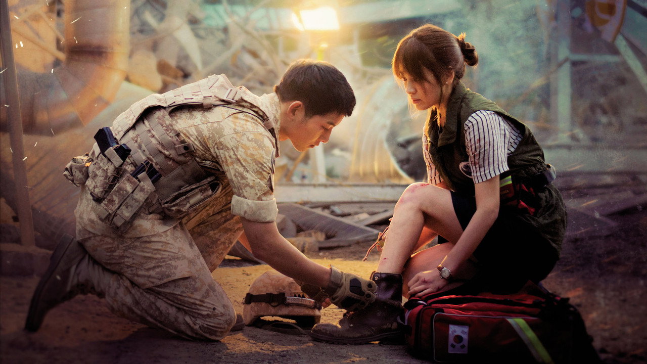 Descendants of the Sun (2016) series backdrop artwork