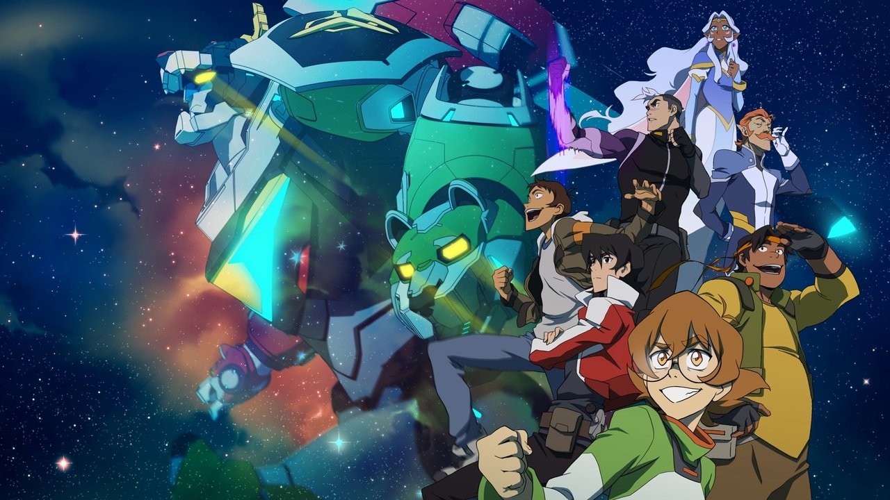Voltron: Legendary Defender (2016) series backdrop artwork