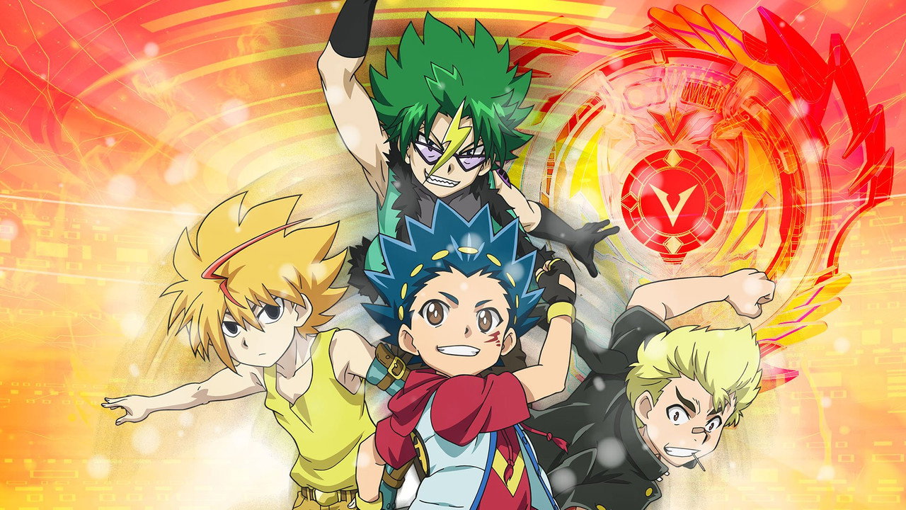 Beyblade Burst (2016) series backdrop artwork